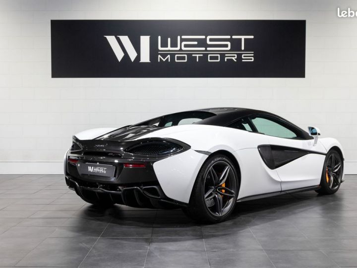 McLaren 570S V8 3.8 570 – Immat France Lift MSO Baquets Carbone P1 Telemetry PPF 1384EMOIS Blanc - 4