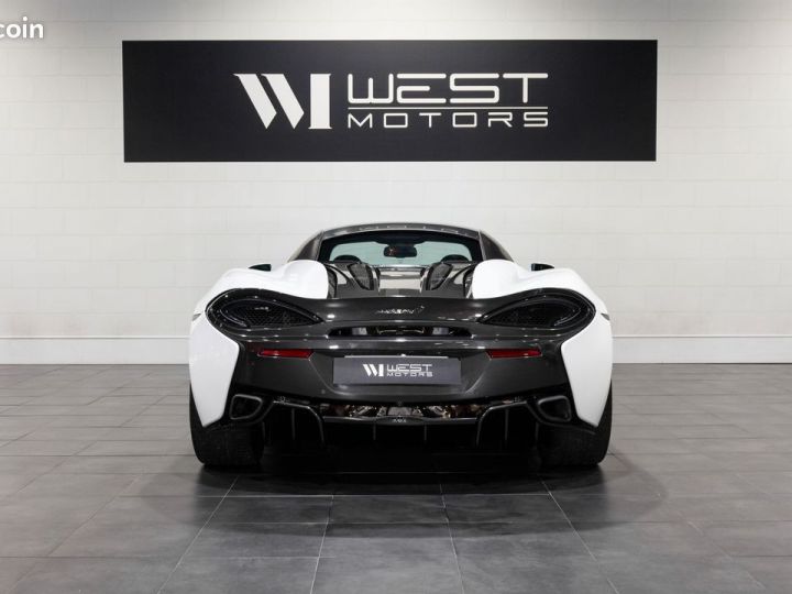 McLaren 570S V8 3.8 570 – Immat France Lift MSO Baquets Carbone P1 Telemetry PPF 1384EMOIS Blanc - 5