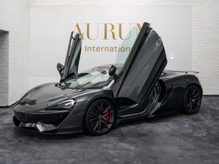 McLaren 570S V8 3.8 570 Pack NOVITEC*CARBON*LIFT*ALCANTARA*LUX PAK* Garantie McLaren 12/2024 Reconductible Grise - 1