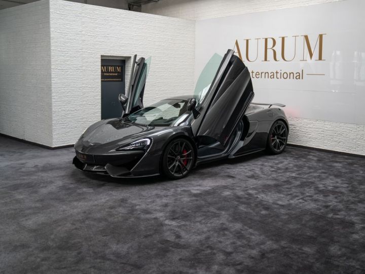 McLaren 570S V8 3.8 570 Pack NOVITEC*CARBON*LIFT*ALCANTARA*LUX PAK* Garantie McLaren 12/2024 Reconductible Grise - 2