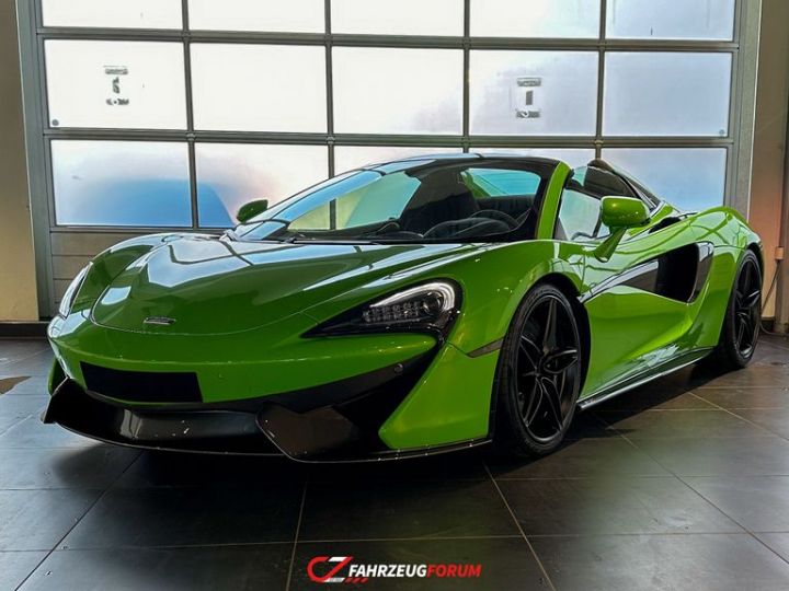 McLaren 570S V8 3.8 570S Spider LED Launch Edition /B&W Sound/Lift/ GPS Garantie McLaren 02/2025 Vert - 25