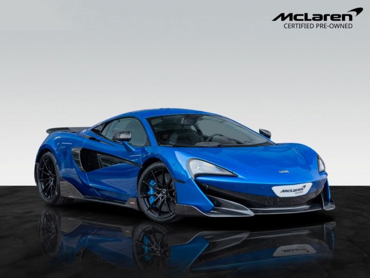 McLaren 600LT V8 3.8 L 600 ch 600LT Coupé B&W Bleu Vega Carbon Garantie 12 mois Bleu - 1