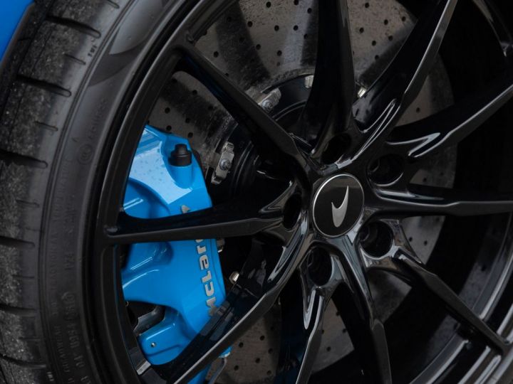 McLaren 600LT V8 3.8 L 600 ch 600LT Coupé B&W Bleu Vega Carbon Garantie 12 mois Bleu - 10