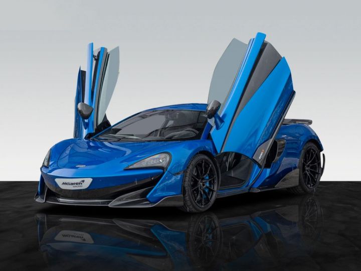 McLaren 600LT V8 3.8 L 600 ch 600LT Coupé B&W Bleu Vega Carbon Garantie 12 mois Bleu - 14