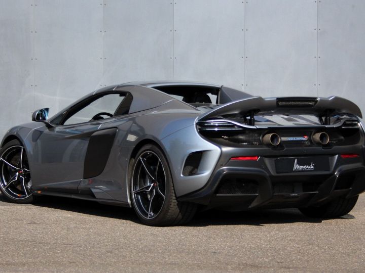 McLaren 675LT Spider Pack carbone Première main Garantie 12 mois Argent titane - 2