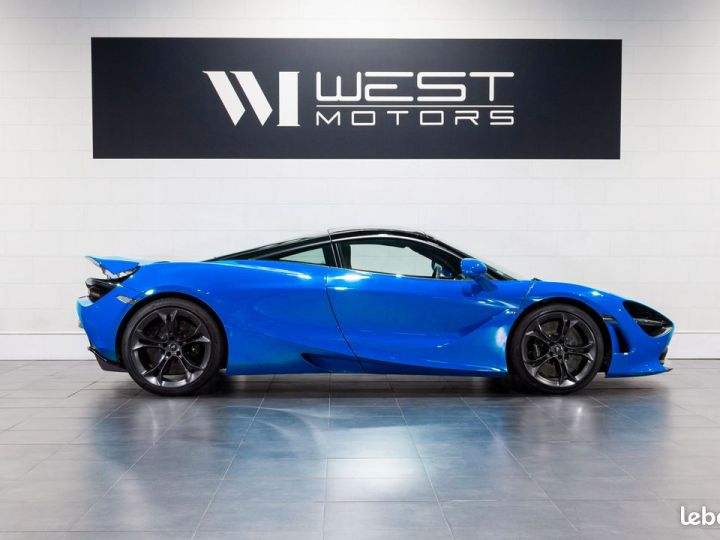 McLaren 720S V8 4.0 720 – Française MSO Lift Soft Close Cam 360 Toit vitré 1494EMOIS Bleu - 3