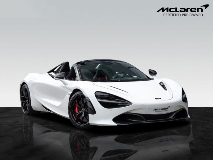 McLaren 720S V8 4.0 721 ch , Carbon - Céramic , 360° , Lift , MSO 1,2,3 Spoiler arrière MSO Active , Bower&W , GARANTIE  12 mois Prémium Blanche - 1