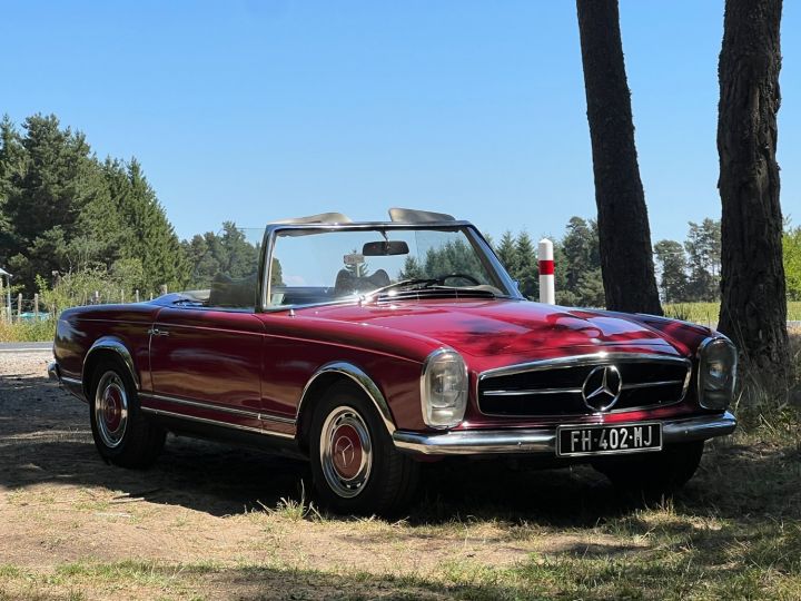 Mercedes 280 SL PAGODE Avec Historique 3eme Main Etat D'origne Exceptionnel mecanique restaure  - 11