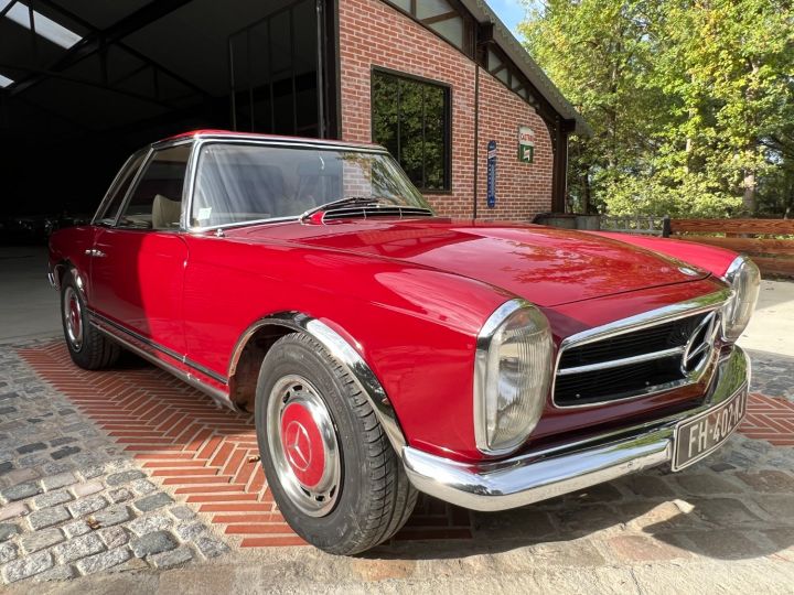 Mercedes 280 SL PAGODE Avec Historique 3eme Main Etat D'origne Exceptionnel mecanique restaure  - 14