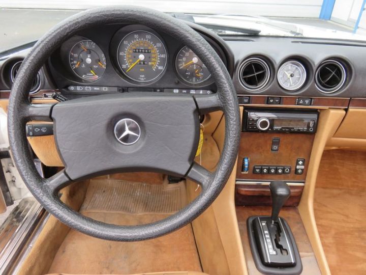 Mercedes 380 SL V8 De 1985 Blanc - 15