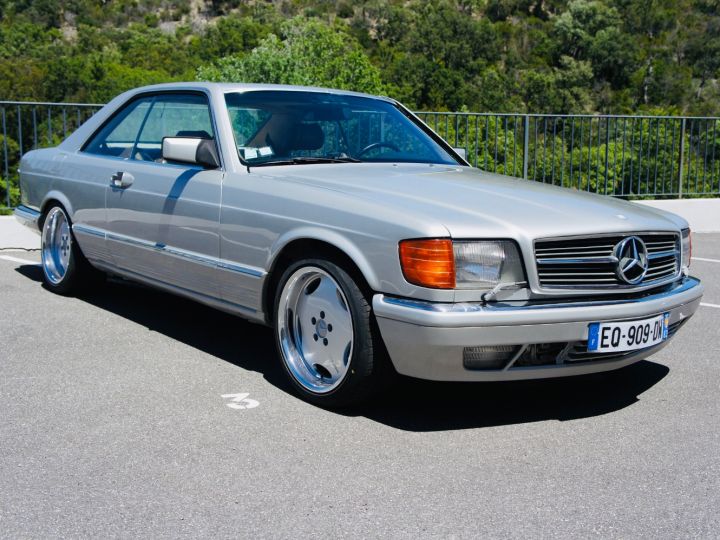 Mercedes 500 MERCEDES BENZ 500 SEC BVA Gris Metallise - 1