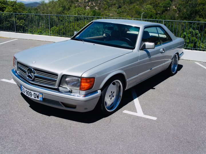 Mercedes 500 MERCEDES BENZ 500 SEC BVA Gris Metallise - 4