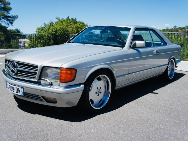 Mercedes 500 MERCEDES BENZ 500 SEC BVA Gris Metallise - 6