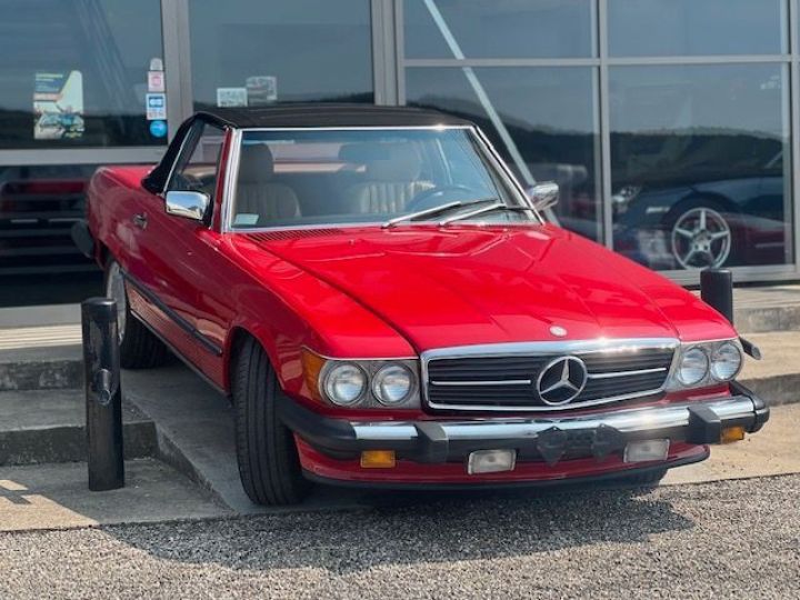 Mercedes 560 Mercedes SL560 Véhicule de Collection Restauré Entièrement Rouge - 2