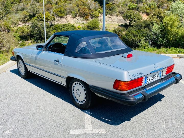 Mercedes 560 SL 560 V8 CABRIOLET Argent Metallise - 38