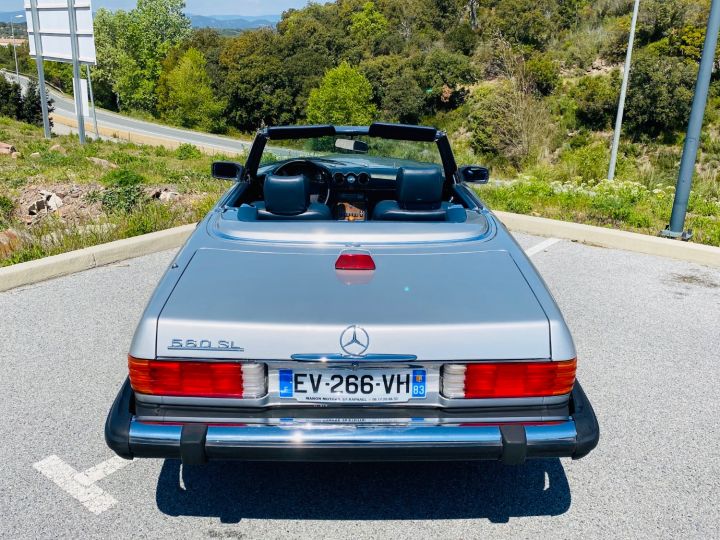 Mercedes 560 SL 560 V8 CABRIOLET Argent Metallise - 43