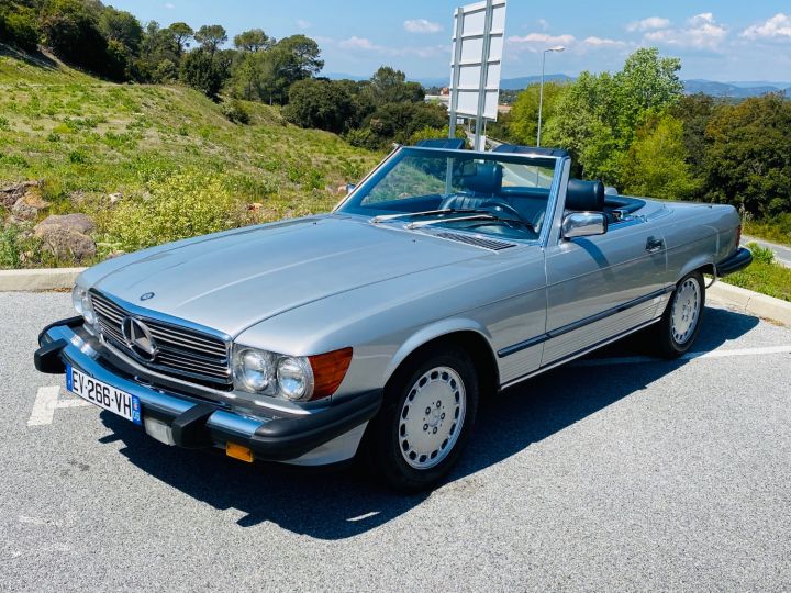 Mercedes 560 SL 560 V8 CABRIOLET Argent Metallise - 1