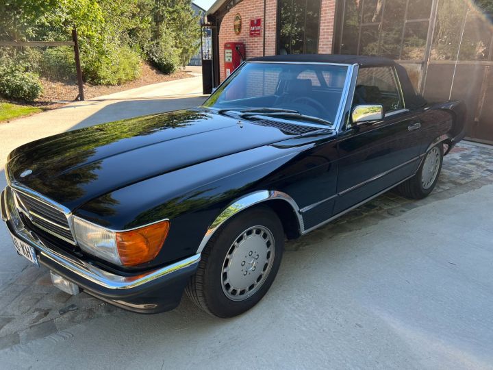 Mercedes 560 SL 80000km Origine Certifie 3 Eme Main Etat Concours Noire - 15