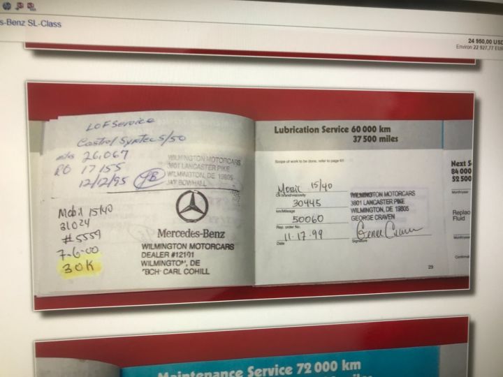 Mercedes 560 VENDUE SL 2eme Main 80mkm Origine Certifie Rouge - 15