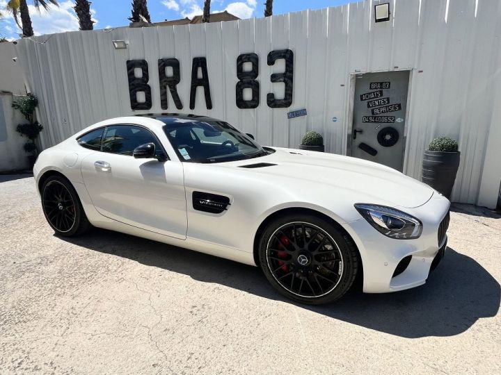 Mercedes AMG GT 4.0 V8 510CH S Blanc - 1