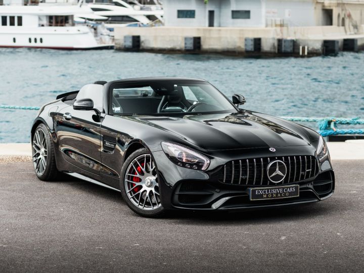 Mercedes AMG GT C ROADSTER V8 557 CV SPEEDSHIFT - MONACO Noir - 4