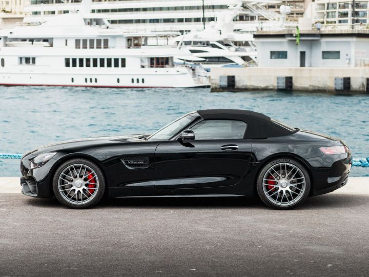 Mercedes AMG GT C ROADSTER V8 557 CV SPEEDSHIFT - MONACO Noir - 8