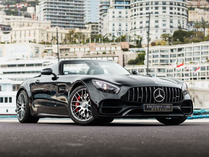 Mercedes AMG GT C ROADSTER V8 557 CV SPEEDSHIFT - MONACO Noir - 9