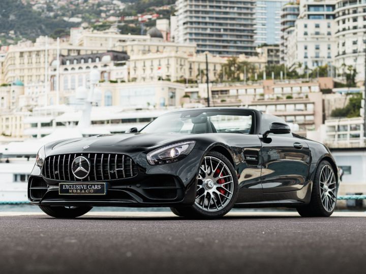 Mercedes AMG GT C ROADSTER V8 557 CV SPEEDSHIFT - MONACO Noir - 10