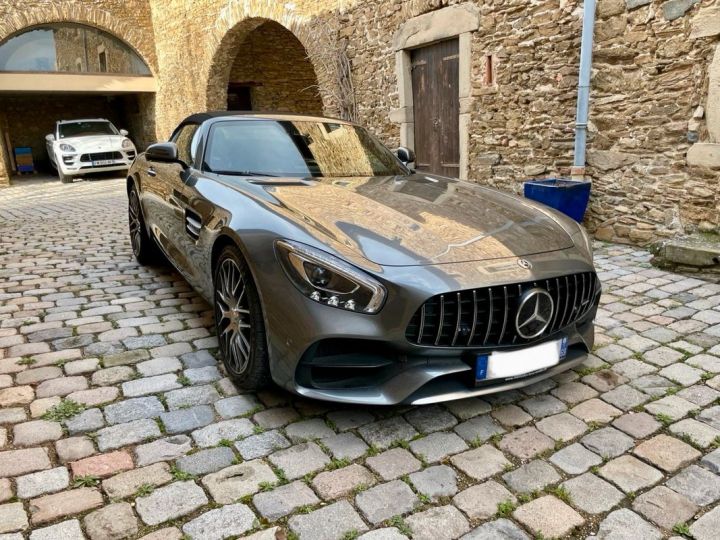 Mercedes AMG GT Mercedes 4.0 v8 476 ch roadster dct7 sieges sport camera echappement suivi Gris - 1