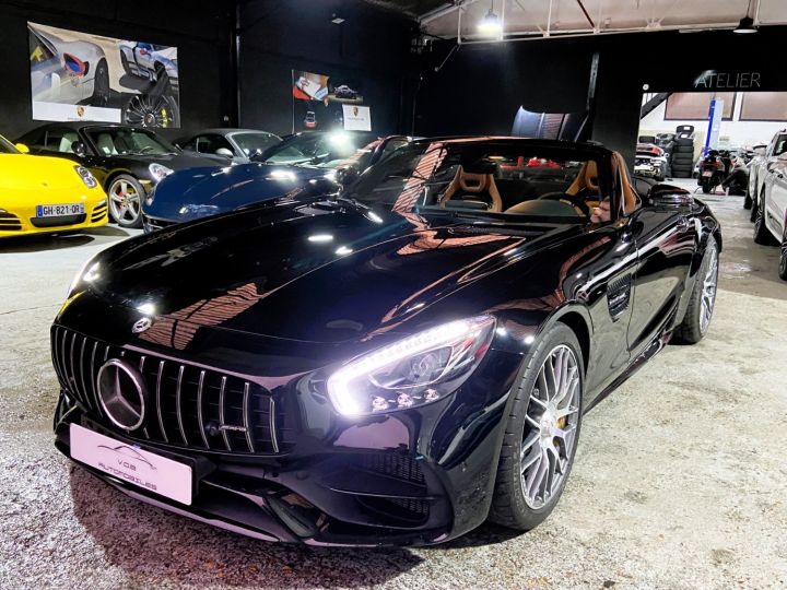 Mercedes AMG GT MERCEDES AMG GTC V8 4.0 557CV /BURMESTER/PACK CARBONE/CERAMIQUE/PACK DYNAMQIUE /25000KMS Noir - 11