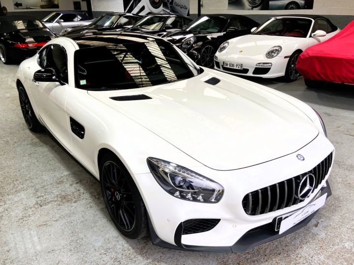 Mercedes AMG GT MERCEDES AMG GTS V8 4.0 510CV / PANO / PACK DYNAMIQUE AMG / FULL OPTIONS Blanc Nacre - 11