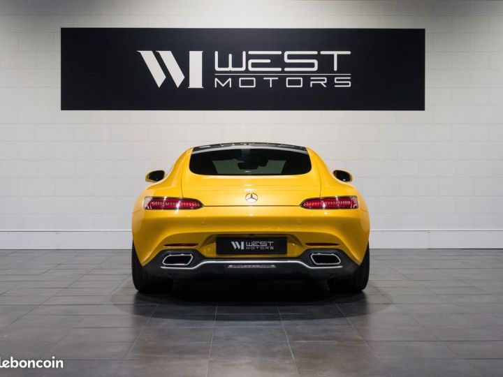 Mercedes AMG GT Mercedes GTS V8 510 – Immat France Toit Pano Échappement Sport Cam. Recul Siège Performance Key Less Alcantara 995EMOIS Jaune - 5