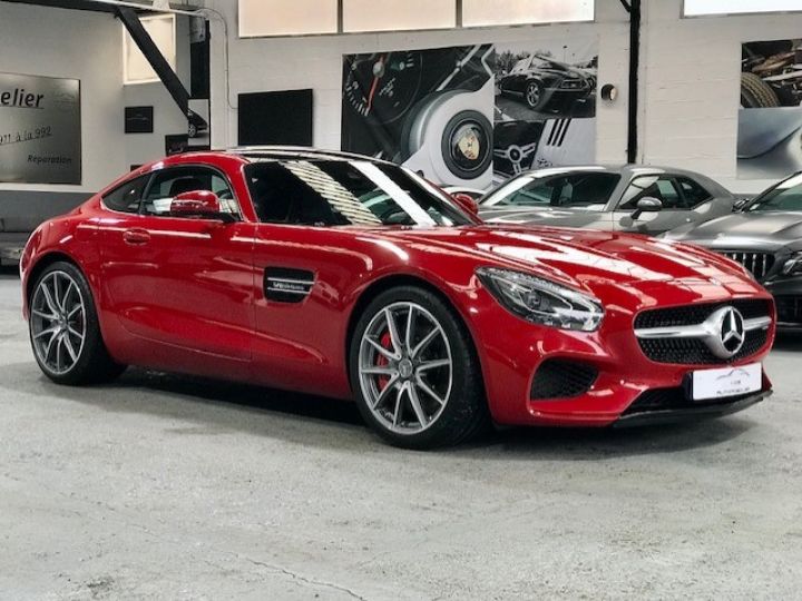 Mercedes AMG GTS MERCEDES AMG GTS COUPE 510CV /40000 KMS/ TOIT PANO / BURMESTER Rouge - 11