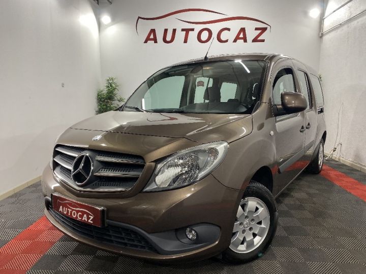 Mercedes Citan TOURER 111CDI Long Prime +7PLACES+CAMERA+NAVI*PREMIERE MAIN Marron - 1