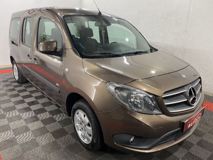 Mercedes Citan TOURER 111CDI Long Prime +7PLACES+CAMERA+NAVI*PREMIERE MAIN Marron - 4