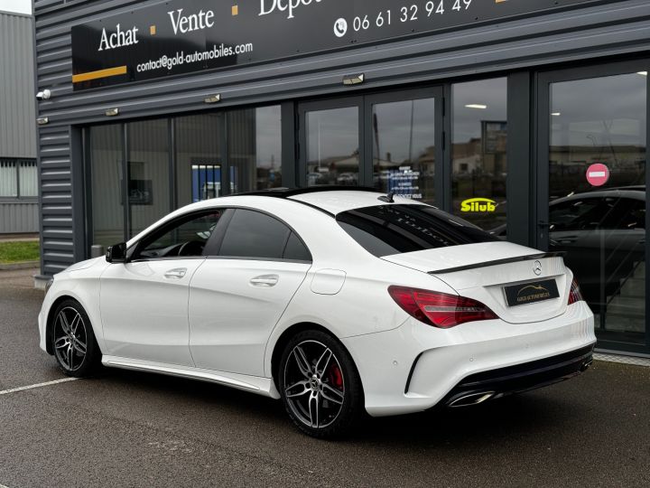 Mercedes CLA 200 156cv Fascination AMG Blanc - 3