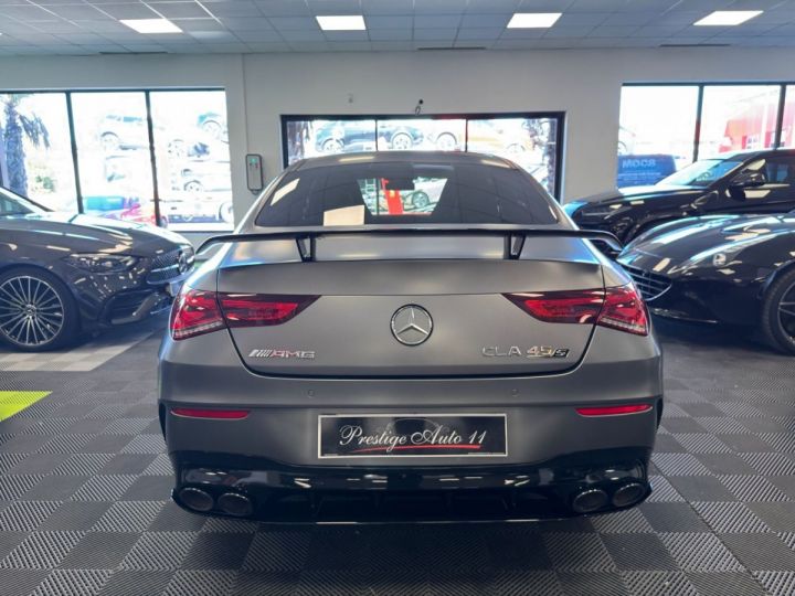 Mercedes CLA 45 S AMG Origine france Kit Aero Sieges performance Taxe CO2 payé 698,64 euros par mois Gris - 11