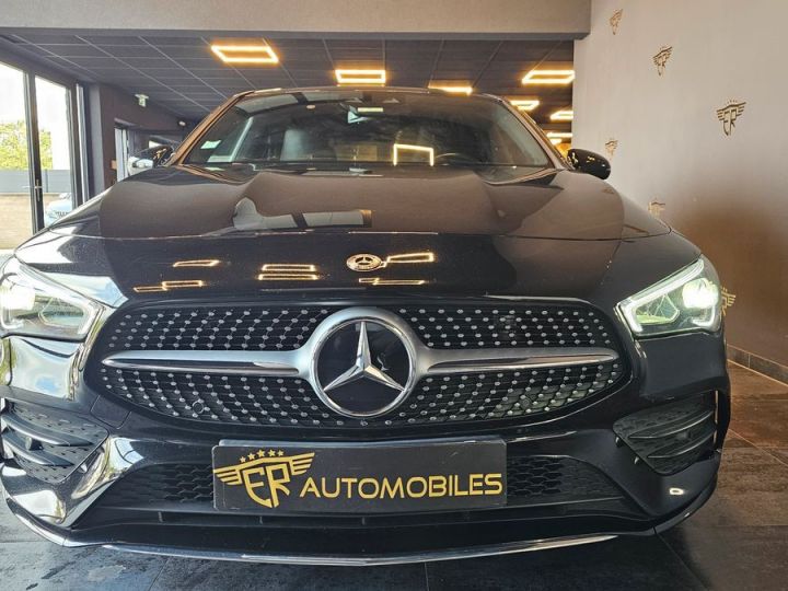 Mercedes CLA Classe MERCEDES 180d 116 ch 7G-DCT AMG LINE MBUX FULL LED ANGLE MORT ECLAIRAGE D'AMBIANCE CAMERA Noir - 2