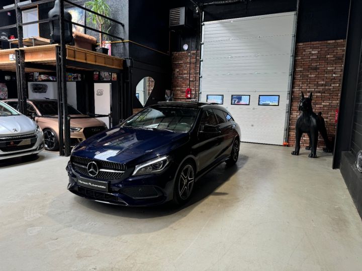 Mercedes CLA CLASSE SHOOTING BRAKE 200 d 7G-DCT Fascination Bleu Métal - 2