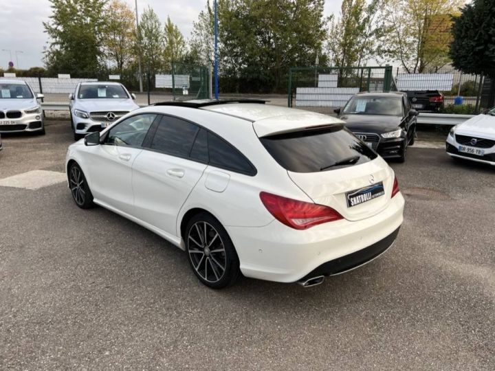 Mercedes CLA Shooting Brake 220d 2.2 CDI 177cv 7G-DCT BoîteAuto Camera GPS Toit Ouvrant BLANC - 5