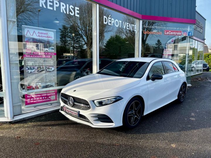 Mercedes Classe A 180 7G-DCT AMG Line Blanc - 1