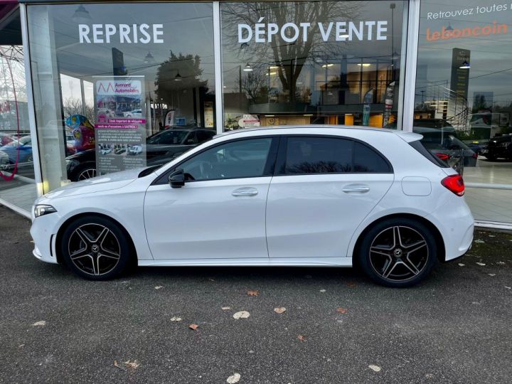 Mercedes Classe A 180 7G-DCT AMG Line Blanc - 3