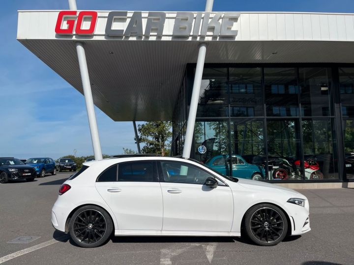 Mercedes Classe A 200D 150ch GARANTIE 6 ANS AMG Line TO Camera Couleurs ambiance 19P 499-mois Blanc - 3