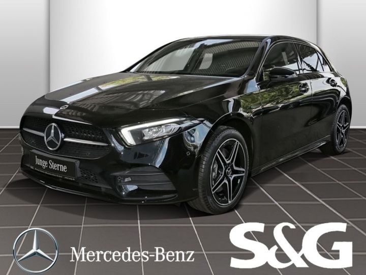 Mercedes Classe A 250e/ Hybride/ AMG line/ Caméra 360°/ 1ère main/ Garantie 12 mois Noir - 1