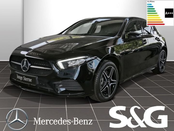 Mercedes Classe A 250e/ Hybride/ AMG line/ Caméra 360°/ 1ère main/ Garantie 12 mois Noir - 10