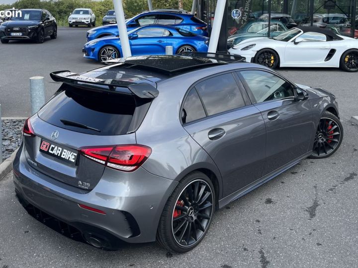 Mercedes Classe A 35 AMG 306 ch Française Garantie 6 ans Toit ouvrant Pack Aero Baquets Burmester LED 19P 739-mois Gris - 2