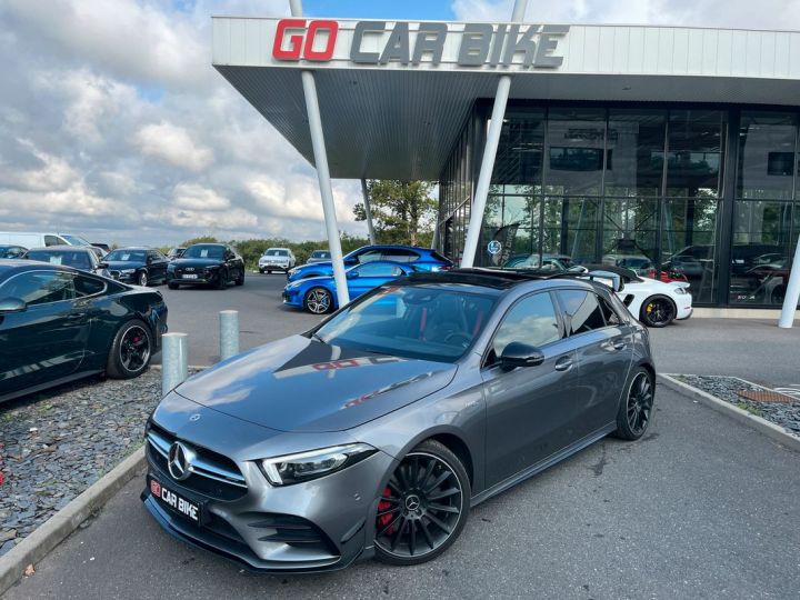 Mercedes Classe A 35 AMG 306 ch Française Pack Aero TO Baquets Burmester Keyless ATH GARANTIE 6 ANS 19P 679-mois Gris - 1