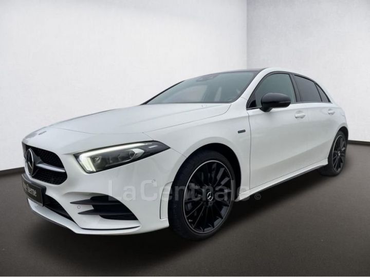 Mercedes Classe A 4 IV 250 E 8CV AMG LINE 8G-DCT blanc metal - 1