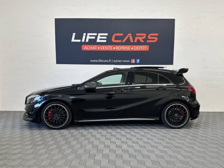 Mercedes Classe A III (W176) 45 AMG 4Matic SPEEDSHIFT-DCT Toit ouvrant pack Aéro Entretien à jour Noir - 6