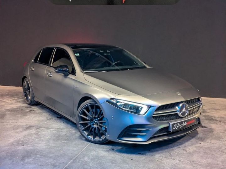 Mercedes Classe A Mercedes 35 AMG 306CH 4 MATIC 7G-DCT TOIT MAGNO DESIGNO- OUVRANT Gris - 1